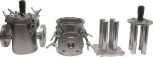 Easy Clean Magnetic Filters - Front view of the filtration unit