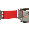 Closed Type Magnetic Plates - Side profile showing compact design