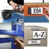 Label Flexible Magnetic Strip - Close-up showing 2mm thickness and strong magnetic side
