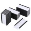 Label Flexible Magnetic Strip - Peeling off the protective 3M adhesive liner
