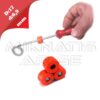Screwdriver Tip Magnet - Universal bit with strong Neodymium magnet for secure hold