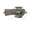 Closed Type Magnetic Plates - Hinged cover open for easy cleaning