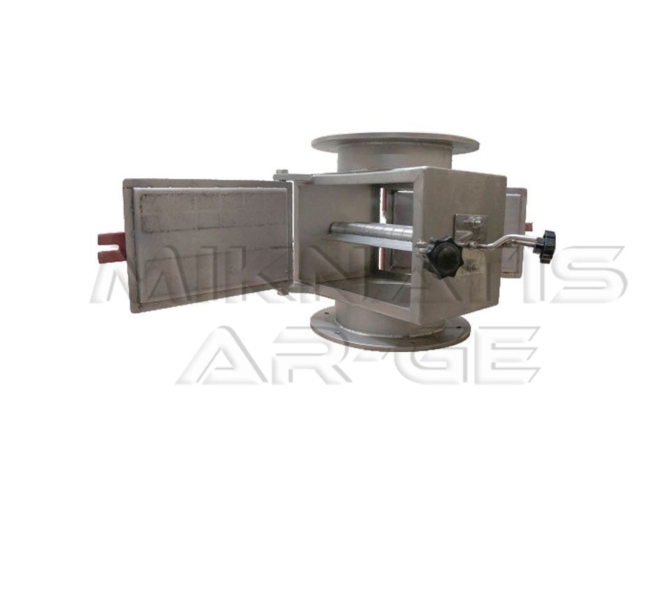 Closed Type Magnetic Plates - Hinged cover open for easy cleaning