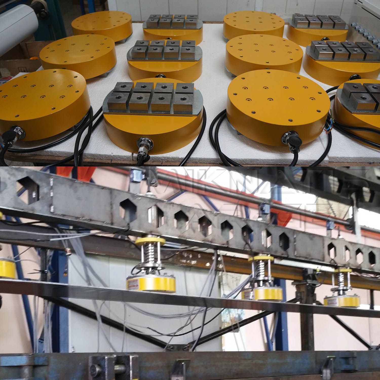 Electro Permanent Lifters - Remote controlled system for efficient material handling.