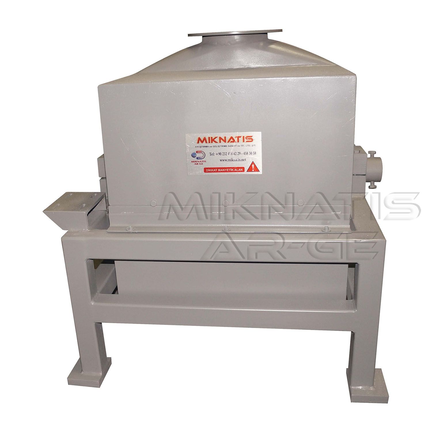 Closed Magnetic Drum - Overview of the separation system