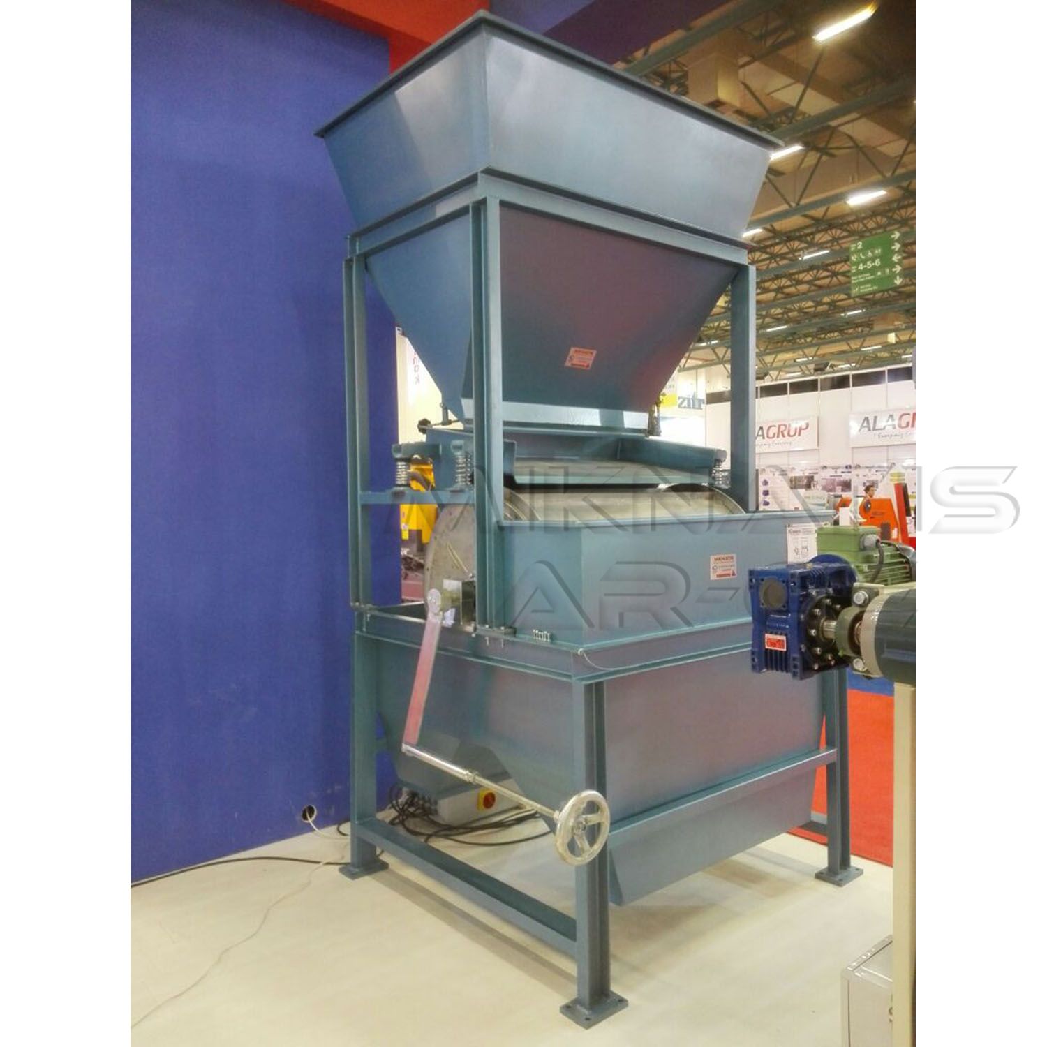Sceap Magnetic Drum Separator - Control Panel and Motor