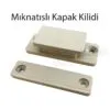 Magnetic Door Lock - Close-up of the durable, corrosion-resistant finish