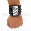 Magnetic Bracelet Tool Holder - Wristband holding screws, nuts, and bolts
