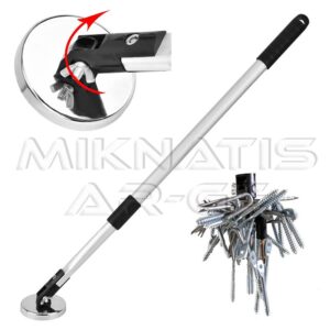 Telescopic Handle Swivel Head Screw Holder