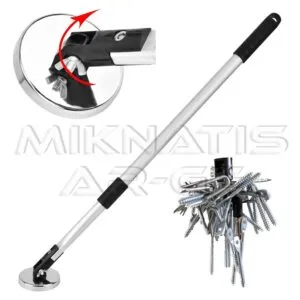 Telescopic Handle Swivel Head Screw Holder