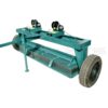 Magnetic Sweeper for Forklifts - Demonstrating Debris Pickup