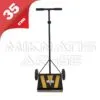 Heavy Duty Magnetic Sweeper - Front view, collecting metal debris