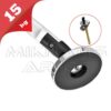 Telescopic Handle Swivel Head Screw Holder - Fully Extended for Wider Reach