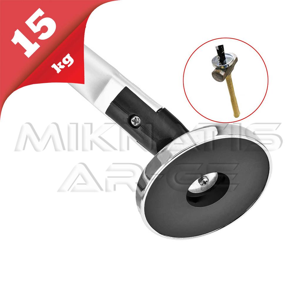 Telescopic Handle Swivel Head Screw Holder - Fully Extended for Wider Reach