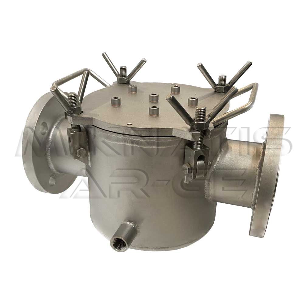 Magnetic Filters - Captured ferrous contaminants on magnetic rod surface