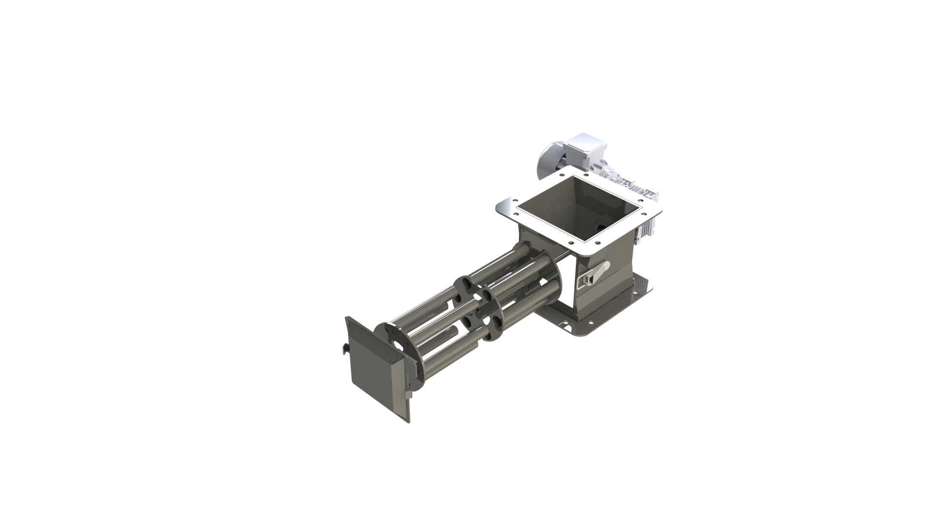 Rotary Separator – Manually Cleaned Magnetic Separator with Rotating Bars