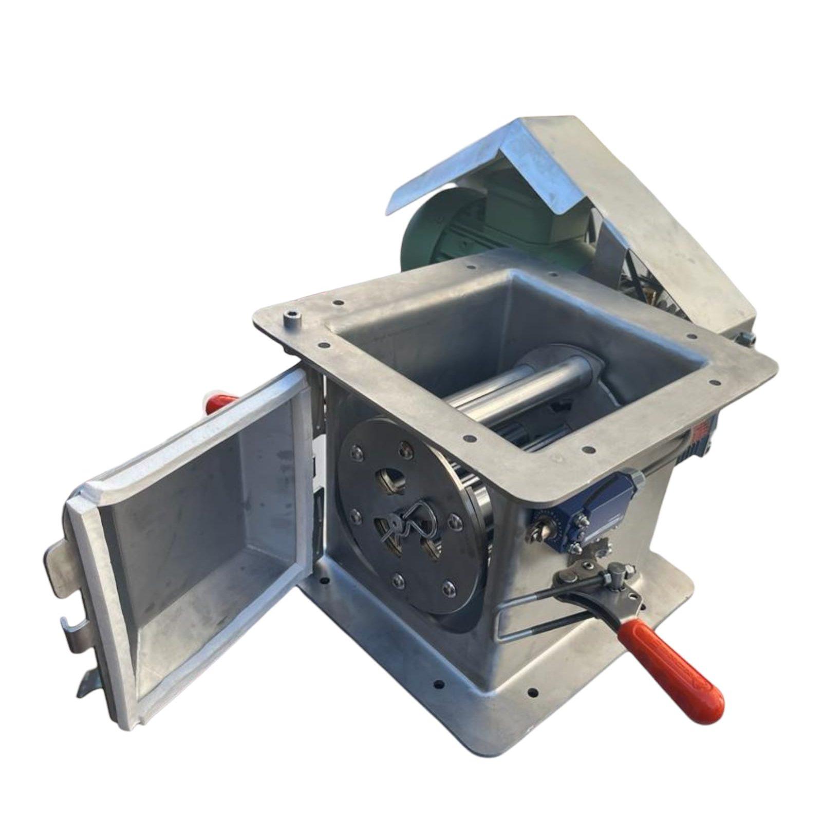 Rotary Separator – Manually Cleaned Magnetic Separator, full view.